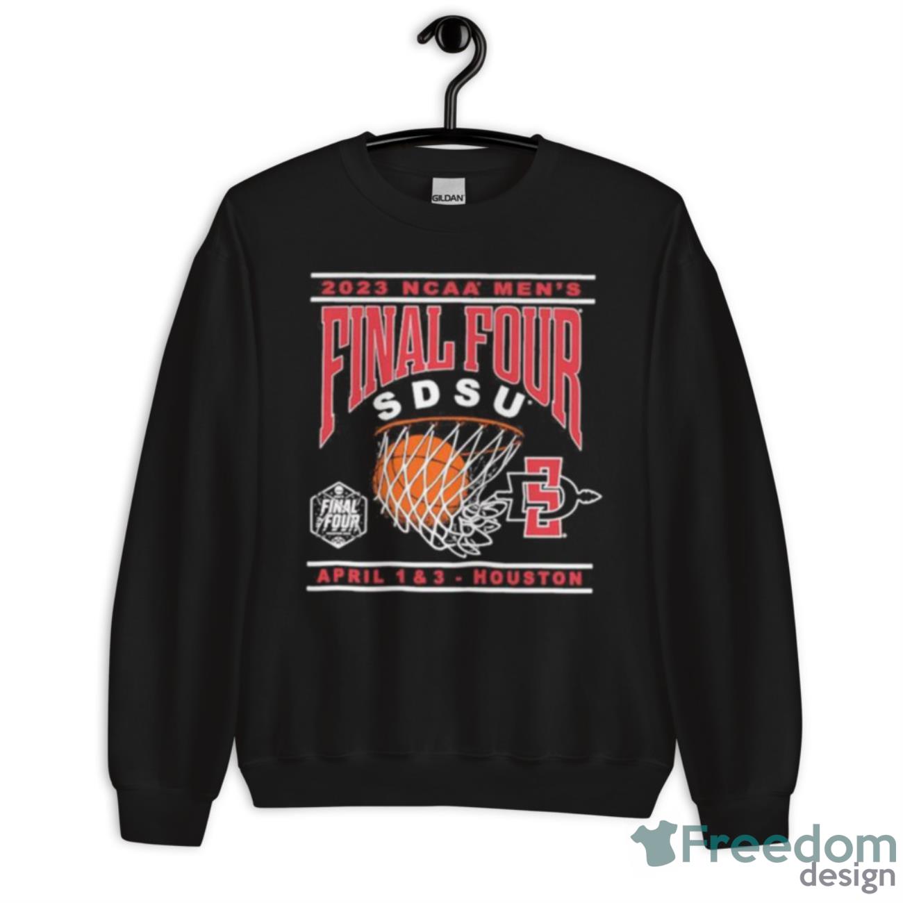 Sdsu 2023 Men’s Basketball Final Four Shirt - Unisex Crewneck Sweatshirt