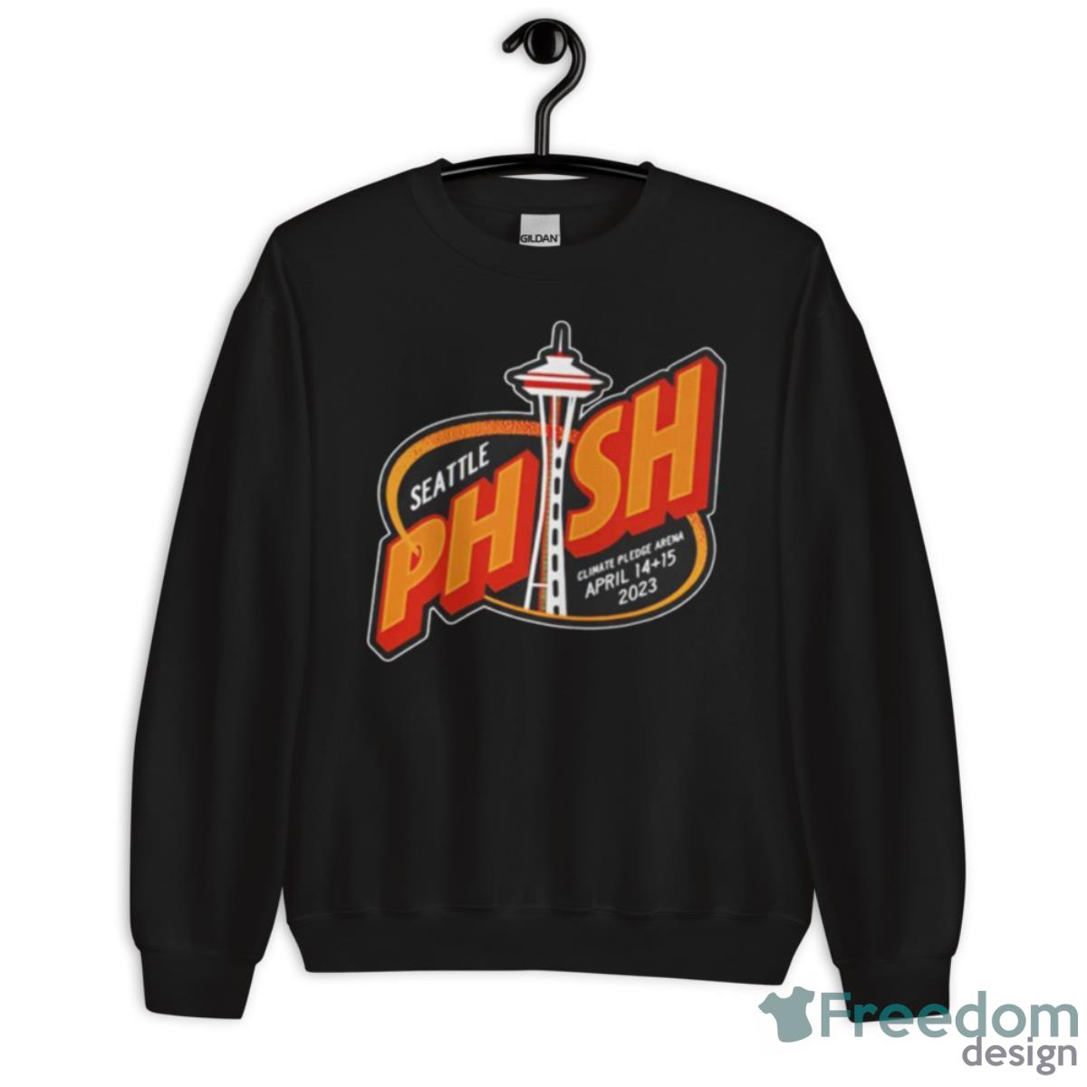 Seattle Phish Climate Pledge Arena April 2023 Shirt - Unisex Crewneck Sweatshirt