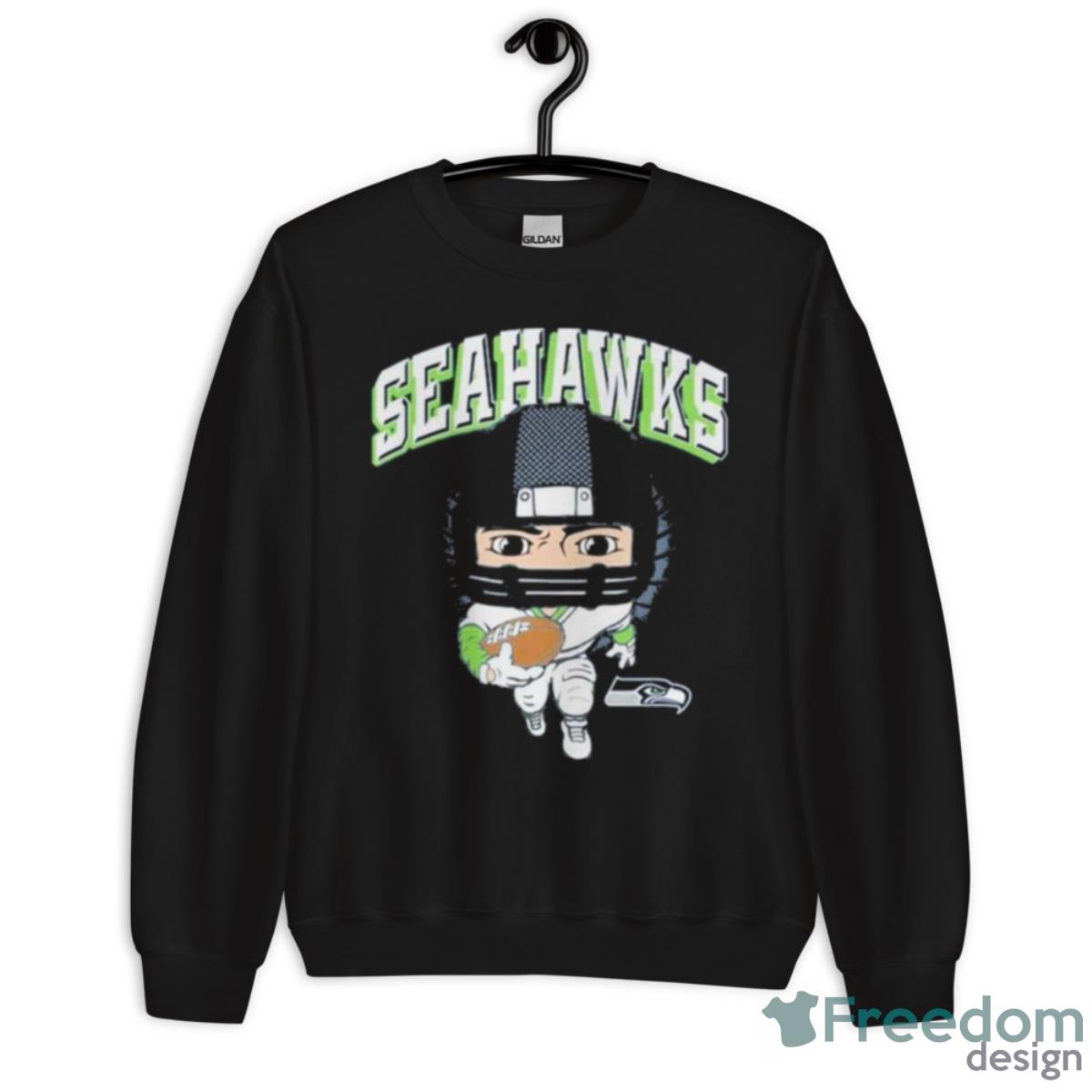 Seattle Seahawks Preschool Gummy Player Shirt - Unisex Crewneck Sweatshirt