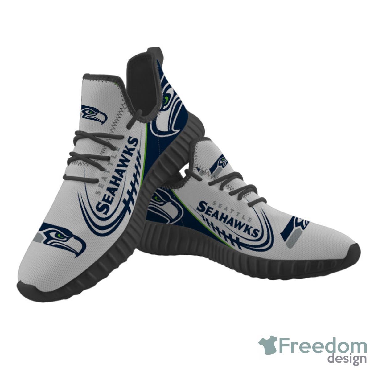 Seattle Seahawks Sneakers Big Logo Reze Shoes Product Photo 2