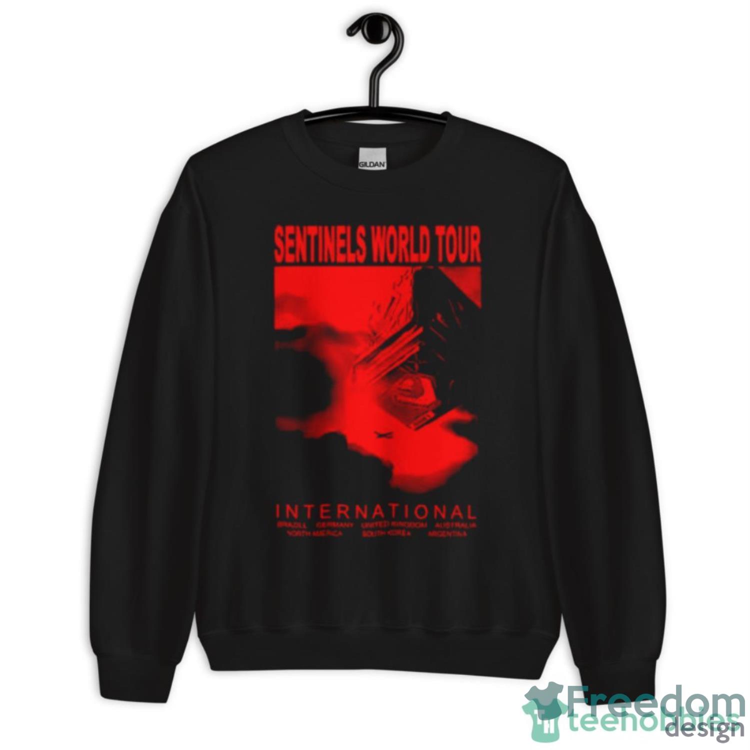 Sentinels World Tour Shirt - Unisex Crewneck Sweatshirt