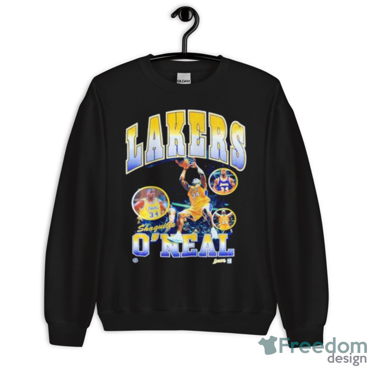 Shaquille O’Neal Photo Player NBA Shirt - Unisex Crewneck Sweatshirt