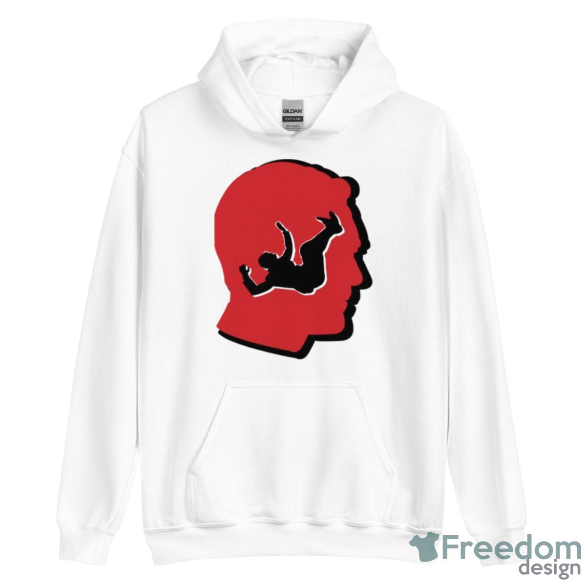 Silhouette Art Falling Mad Men Tv Show Shirt - Unisex Heavy Blend Hooded Sweatshirt