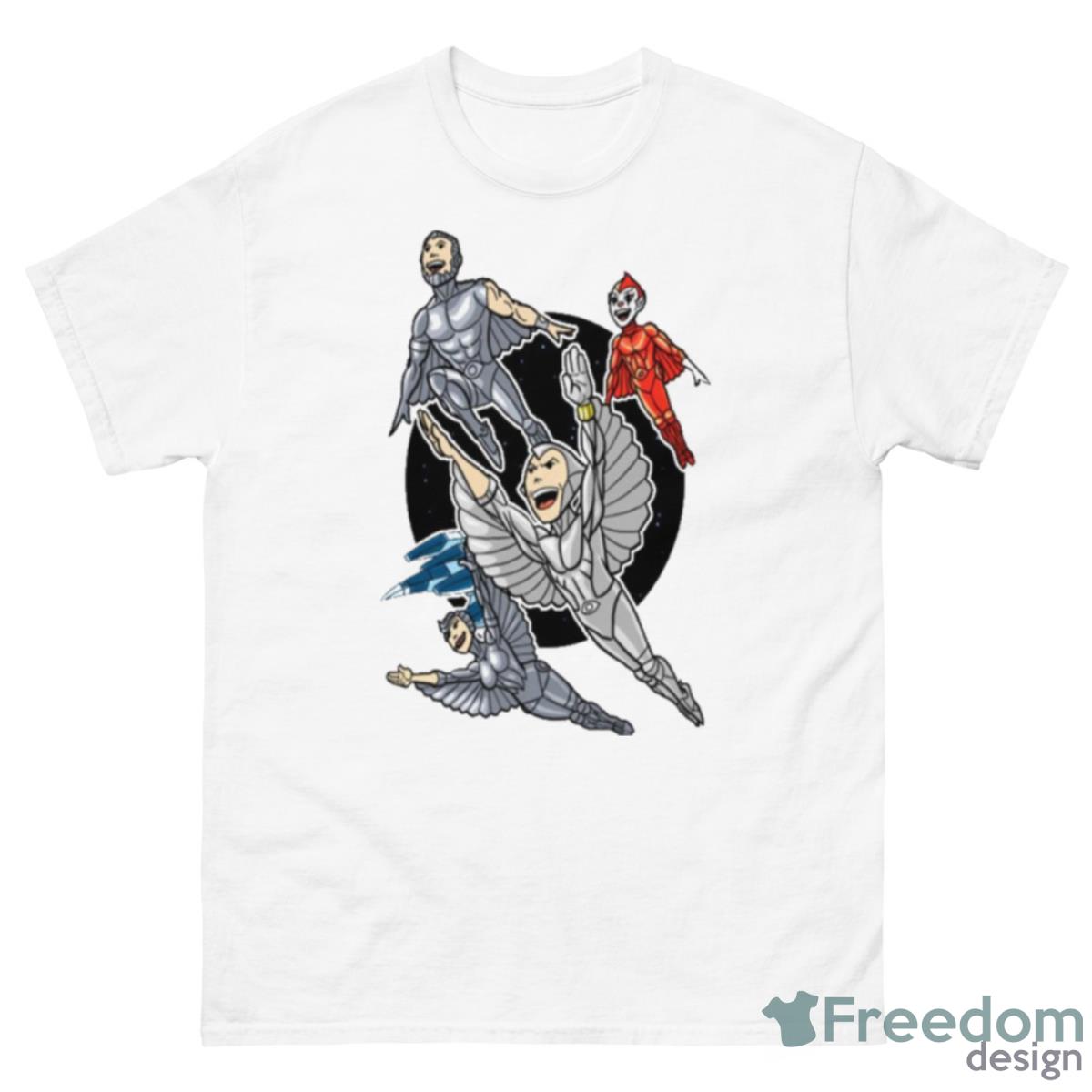 Silverhawks Funny Hero Cartoon Shirt - 500 Men’s Classic Tee Gildan