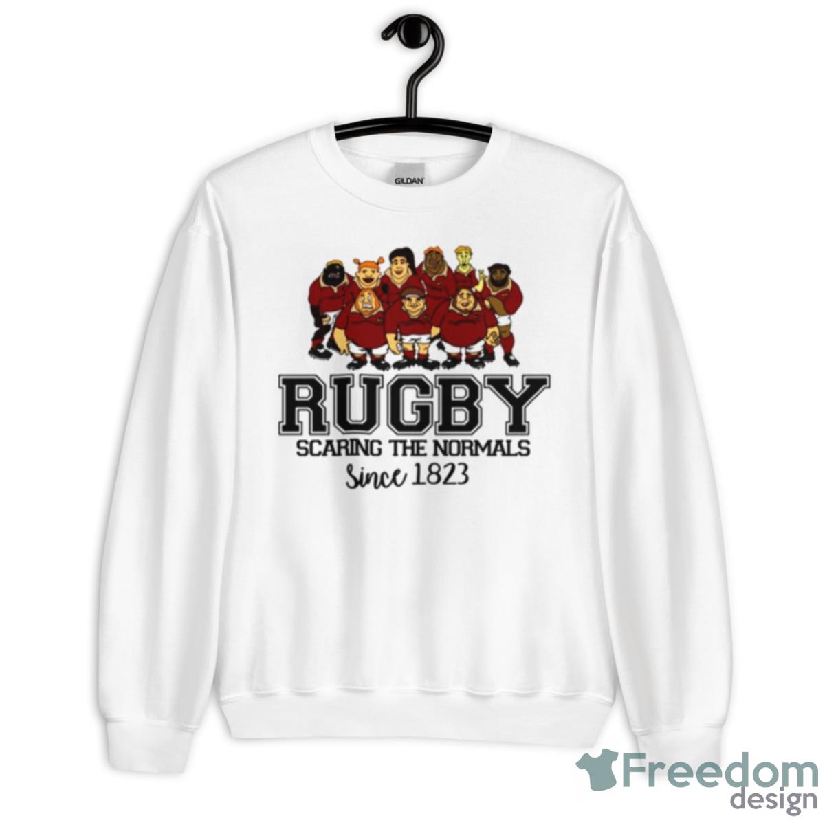 Since 1823 Retro Rugby Team Shirt - Unisex Heavy Blend Crewneck Sweatshirt