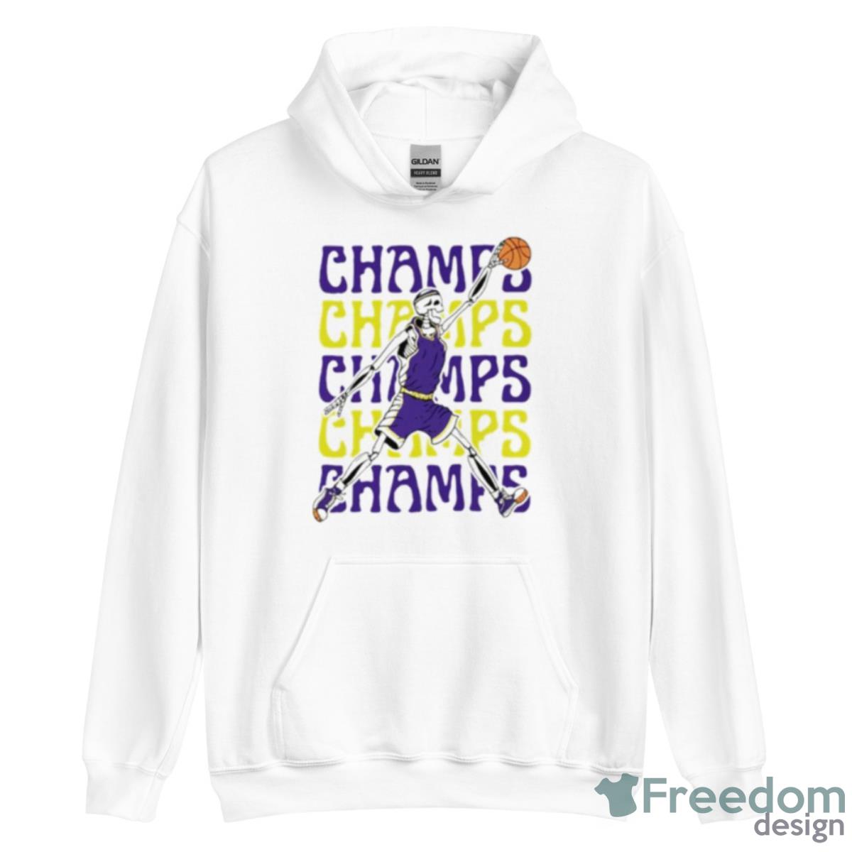 Skeleton Champs Baton Rouge Shirt - Unisex Heavy Blend Hooded Sweatshirt