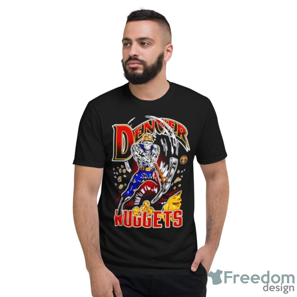 Skeleton Denver Nuggets Shirt - Short Sleeve T-Shirt