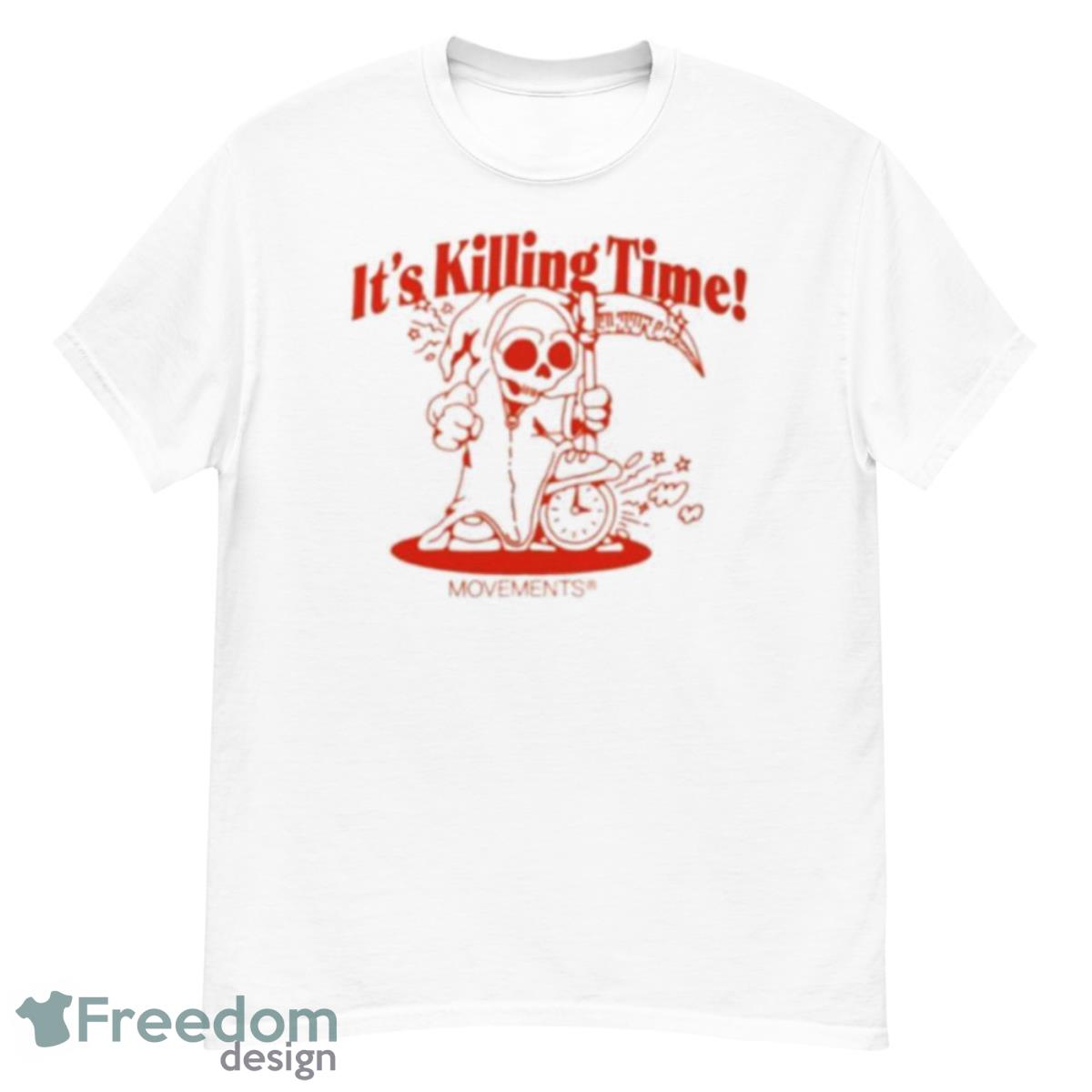 Skeleton It’s Killing Time Shirt - G500 Men’s Classic T-Shirt