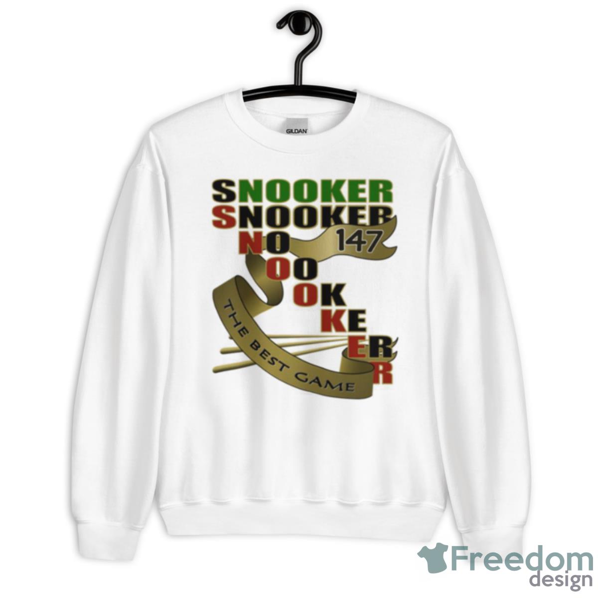 Snooker Carom Pool Billiards Shirt - Unisex Heavy Blend Crewneck Sweatshirt