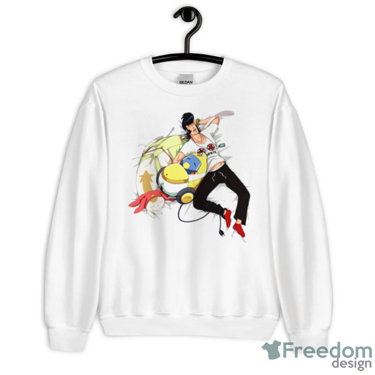 Snoozing Space Space Dandy Shirt - Unisex Heavy Blend Crewneck Sweatshirt