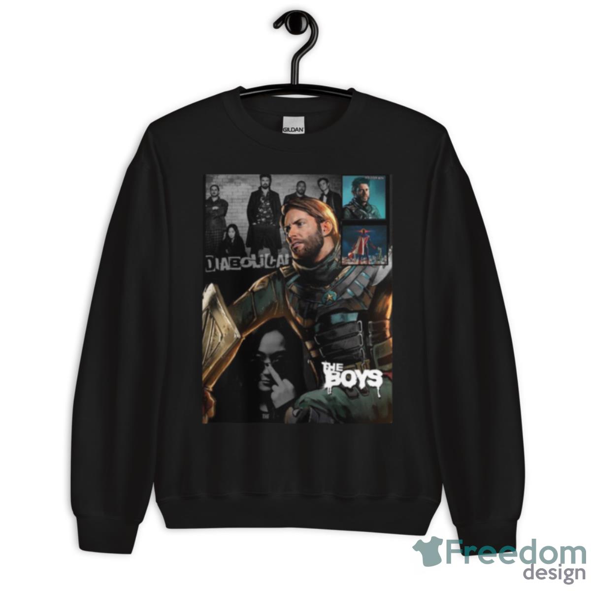 Soldier Boy The Boys Season 3 Shirt - Unisex Crewneck Sweatshirt Soldier Boy The Boys Season 3 Shirt - Unisex Crewneck Sweatshirt
