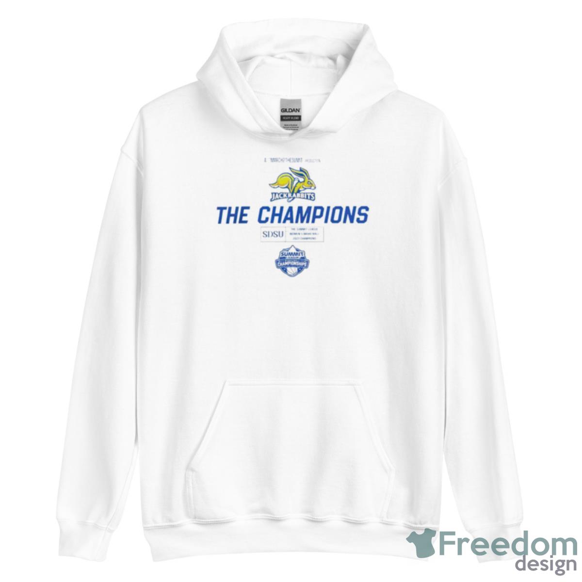 South Dakota State Jackrabbits NCAA Women’s Championship 2023 Shirt - Unisex Heavy Blend Hooded Sweatshirt