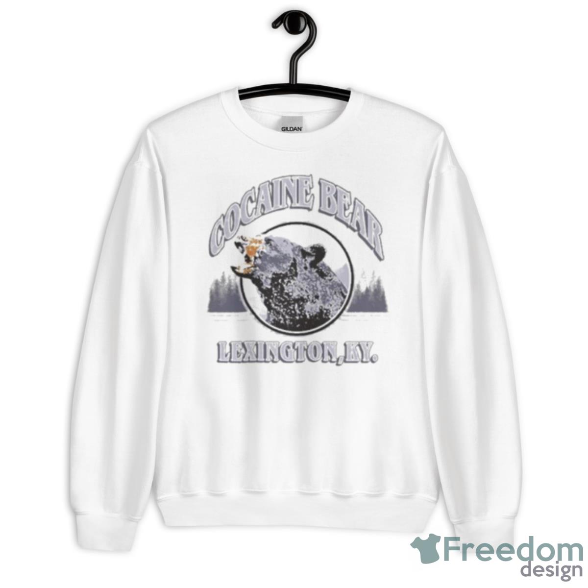 Souvenir Cocaine Bear Shirt - Unisex Heavy Blend Crewneck Sweatshirt