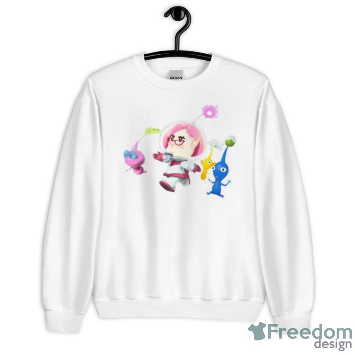 Space Crew Pikmin 4 Four Shirt - Unisex Heavy Blend Crewneck Sweatshirt