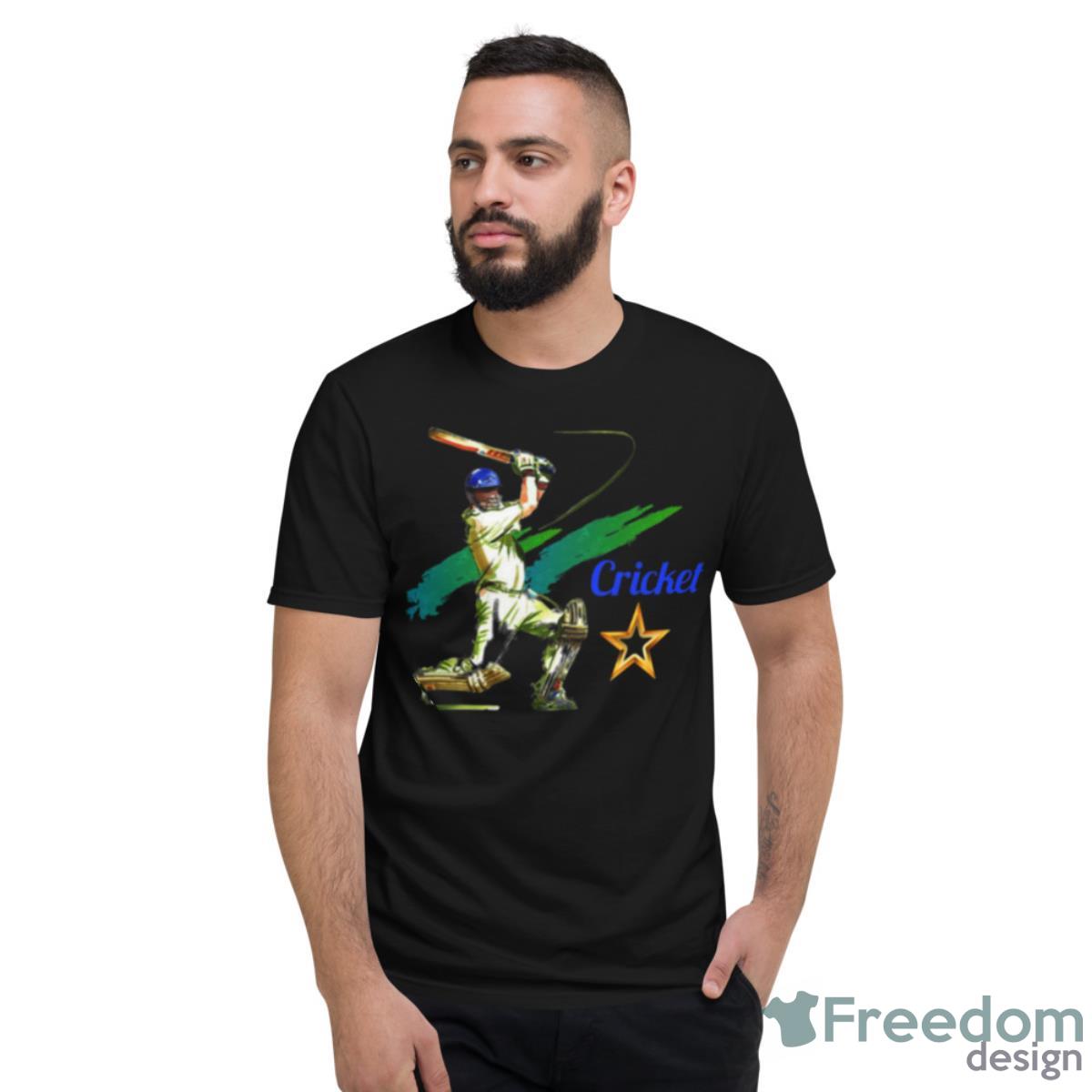 Sport Lovers Cricket Star Shirt - Short Sleeve T-Shirt