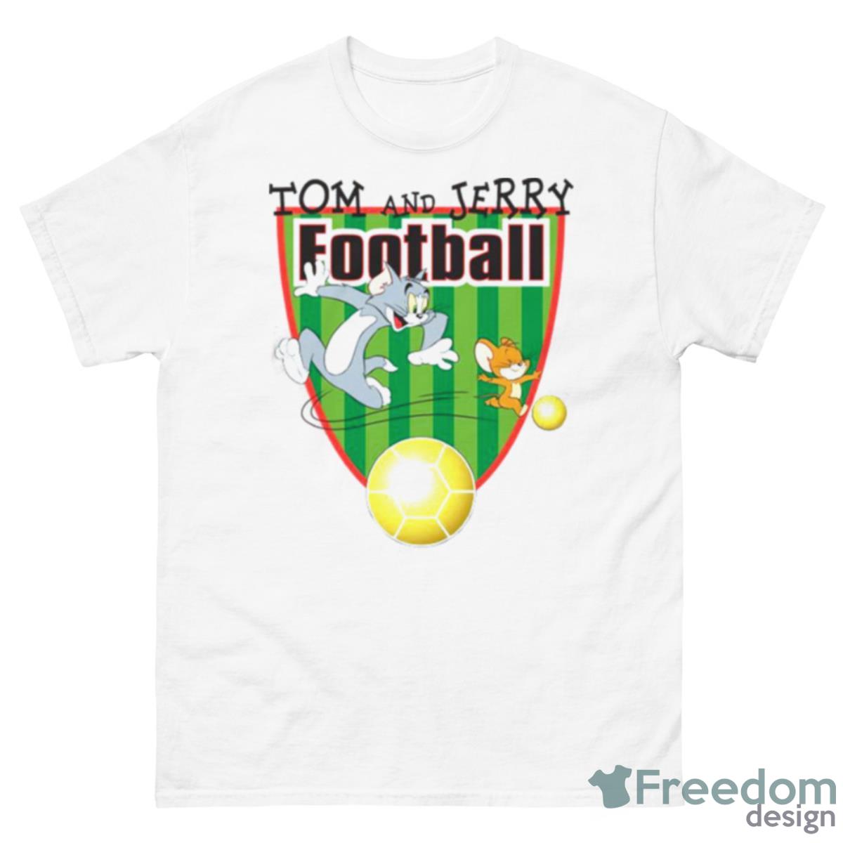 Sports Lover Soccer Football Tom And Jerry Shirt - 500 Men’s Classic Tee Gildan