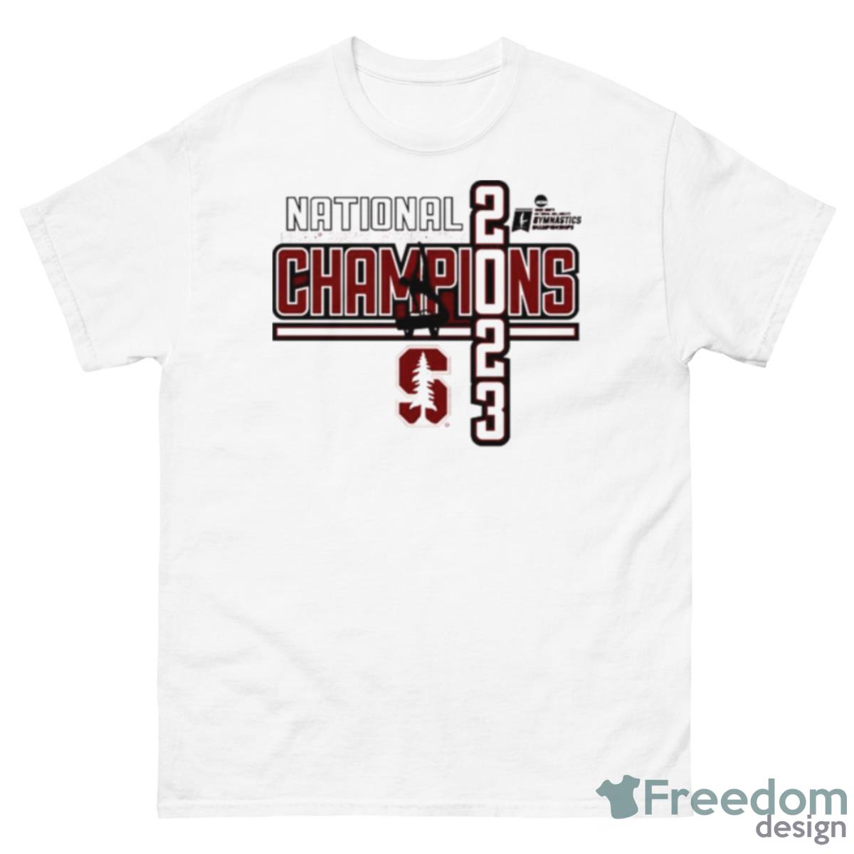 Stanford Cardinal 2023 NCAA Men’s Gymnastics National Champions Shirt - 500 Men’s Classic Tee Gildan