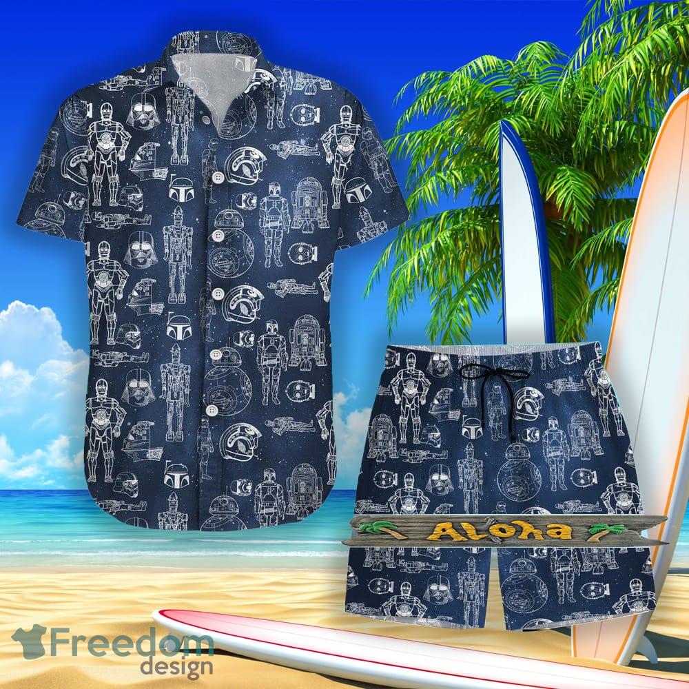 Star Wars The Mandalorian Aloha Shirt, Star Wars Hawaiian Shirt