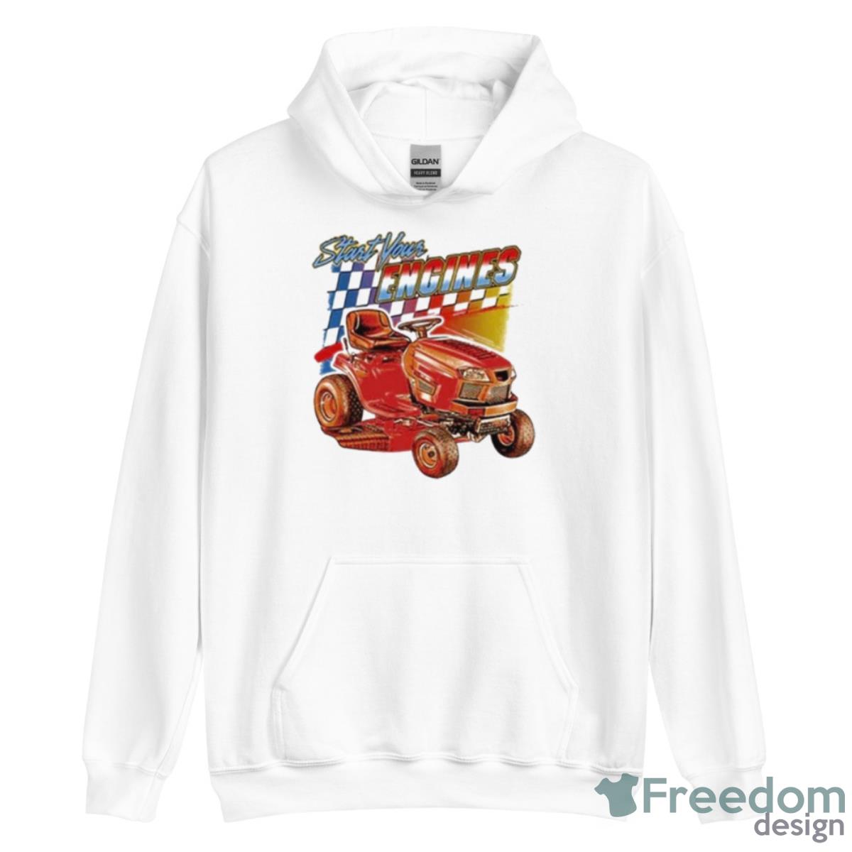 Start Your Engines Sweatshirt - Unisex Heavy Blend Hooded Sweatshirt