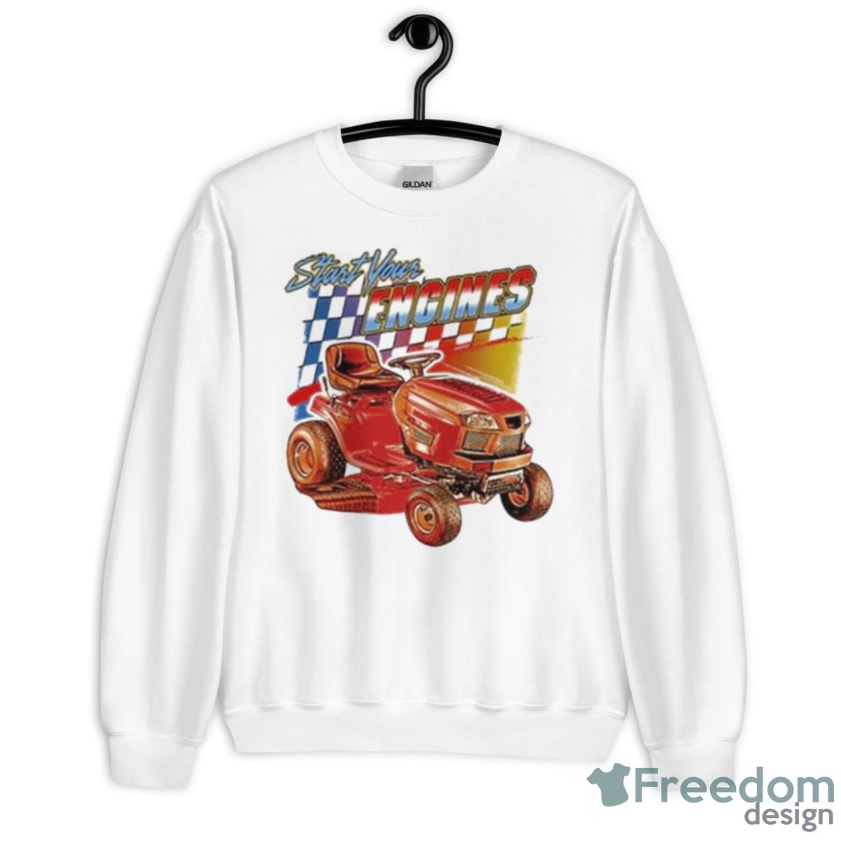 Start Your Engines Sweatshirt - Unisex Heavy Blend Crewneck Sweatshirt