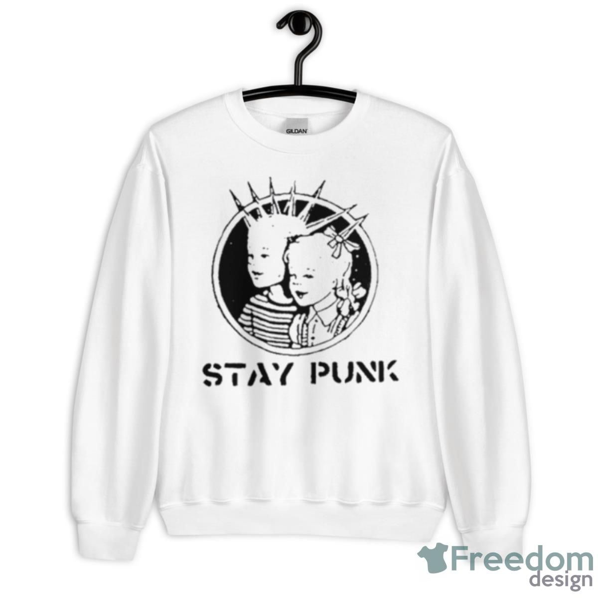 Stay punk kids shirt - Unisex Heavy Blend Crewneck Sweatshirt