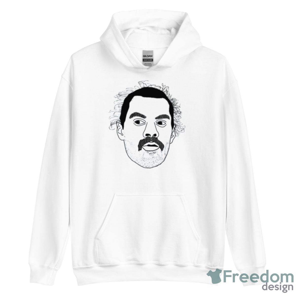 Steven Adams Freddie Mercury Look A Like Okc Thunder shirt - Unisex Heavy Blend Hooded Sweatshirt