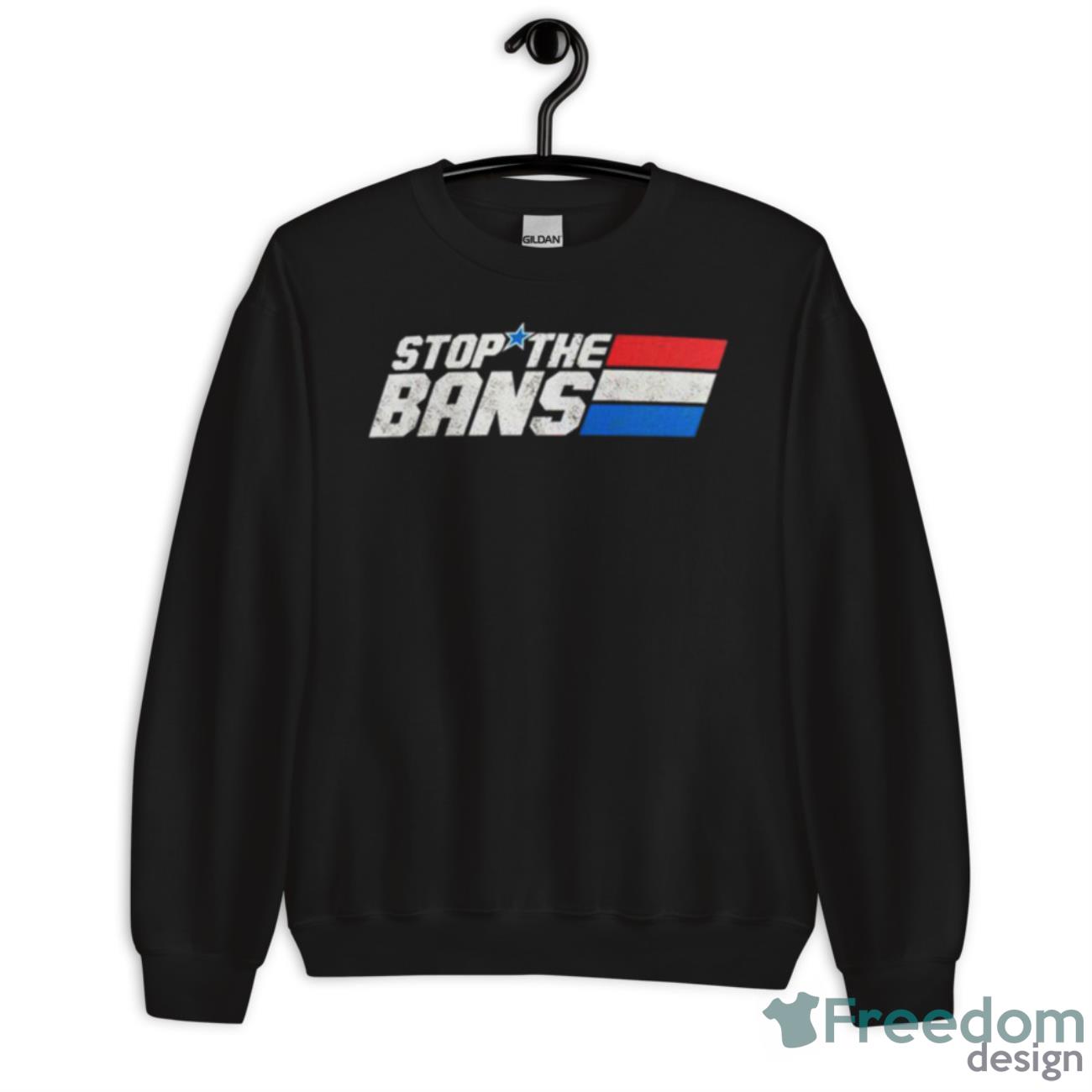 Stop The Bans Top Gun Shirt - Unisex Crewneck Sweatshirt