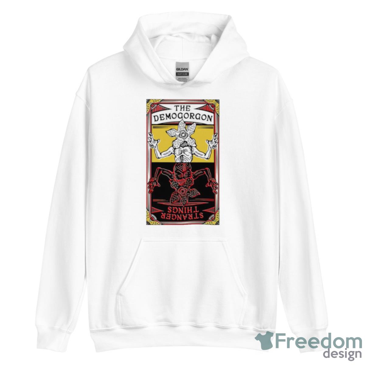 Stranger Things The Demogorgon Shirt - Unisex Heavy Blend Hooded Sweatshirt