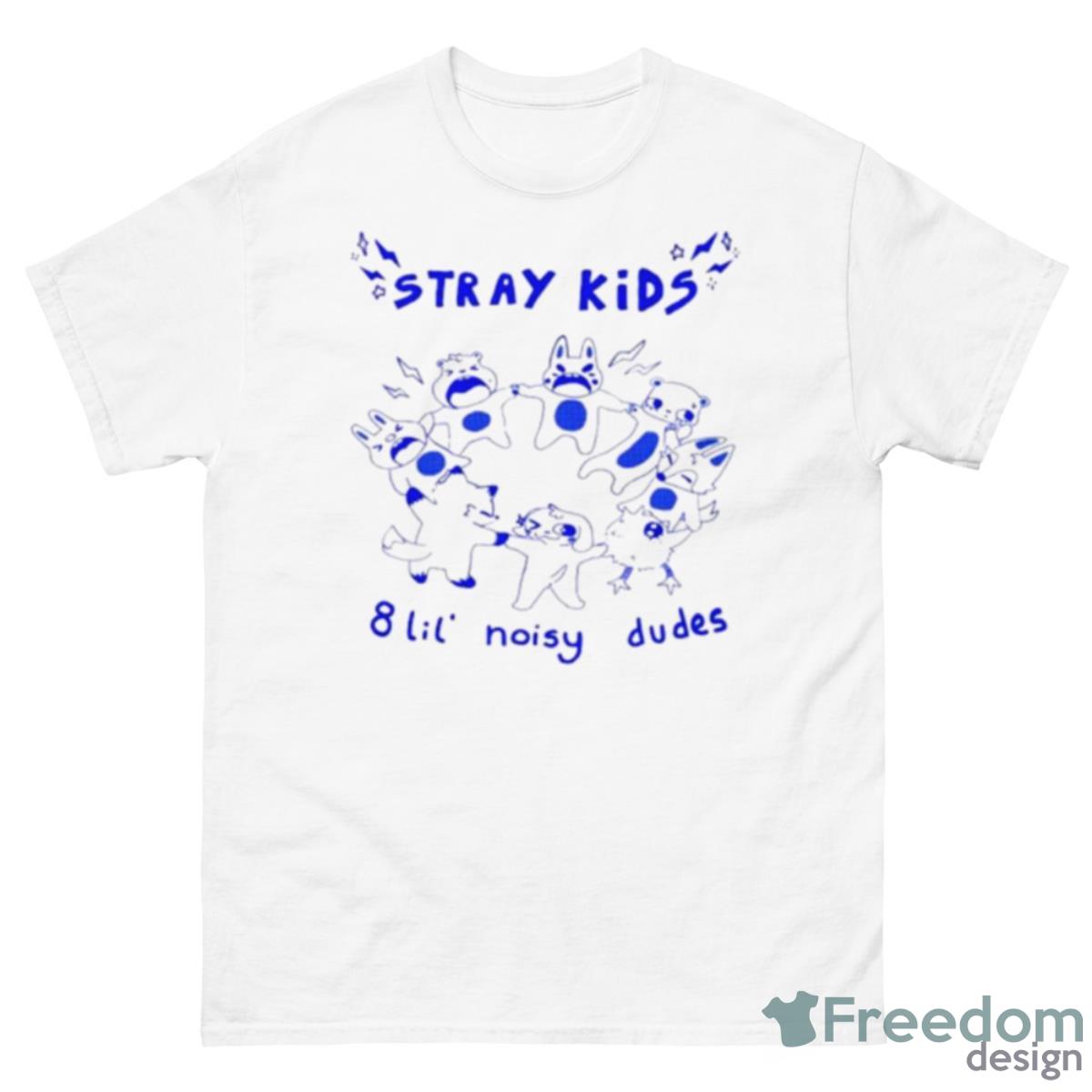 Stray Kids 8 Lil’ Hoisy Dudes Shirt - 500 Men’s Classic Tee Gildan