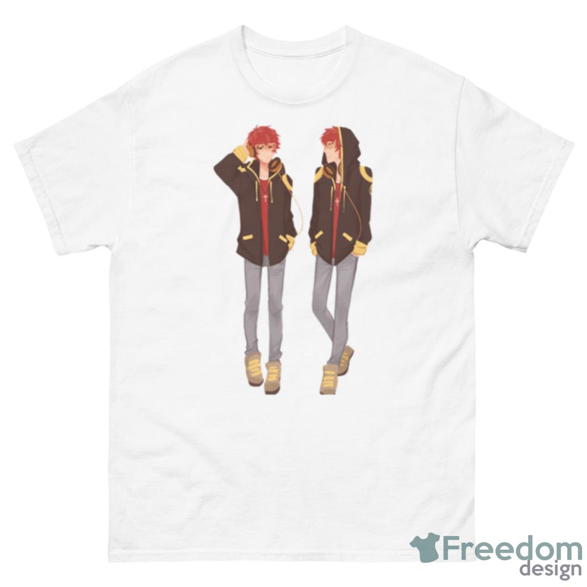 Streetstyle 707 Mystic Messenger Shirt - 500 Men’s Classic Tee Gildan