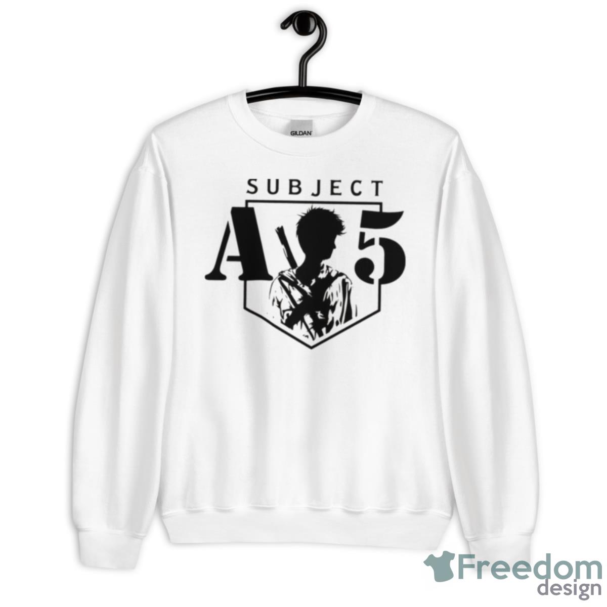 Subject A5 Newt The Glue Maze Runner Shirt - Unisex Heavy Blend Crewneck Sweatshirt