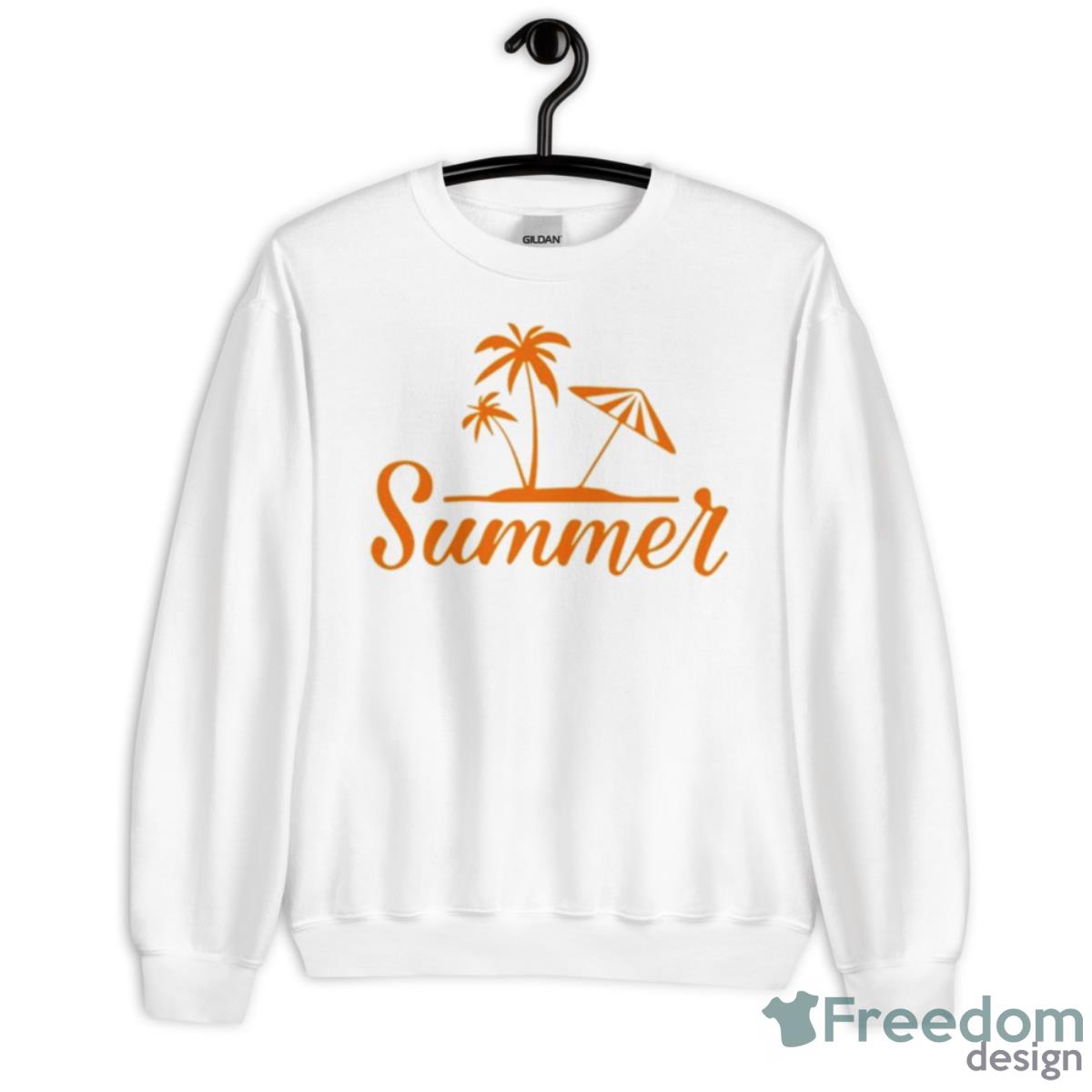 Summer Beach Tropical Vacation Shirt - Unisex Heavy Blend Crewneck Sweatshirt