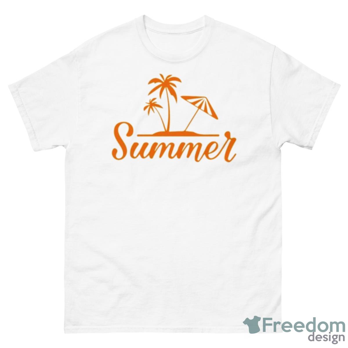 Summer Beach Tropical Vacation Shirt - 500 Men’s Classic Tee Gildan