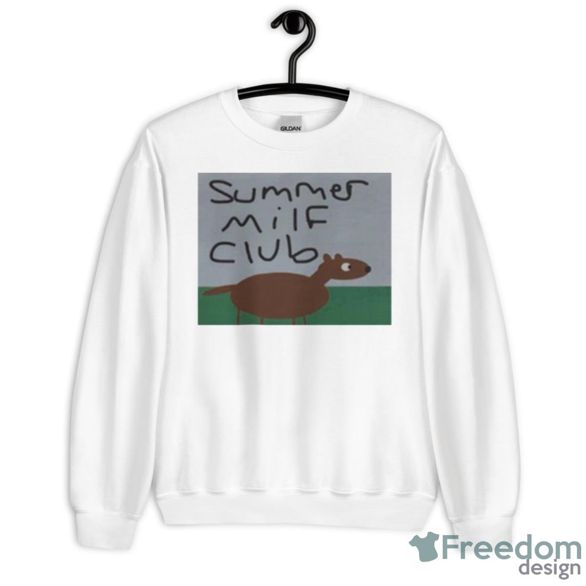 Summer Milf Club Shirt - Unisex Heavy Blend Crewneck Sweatshirt