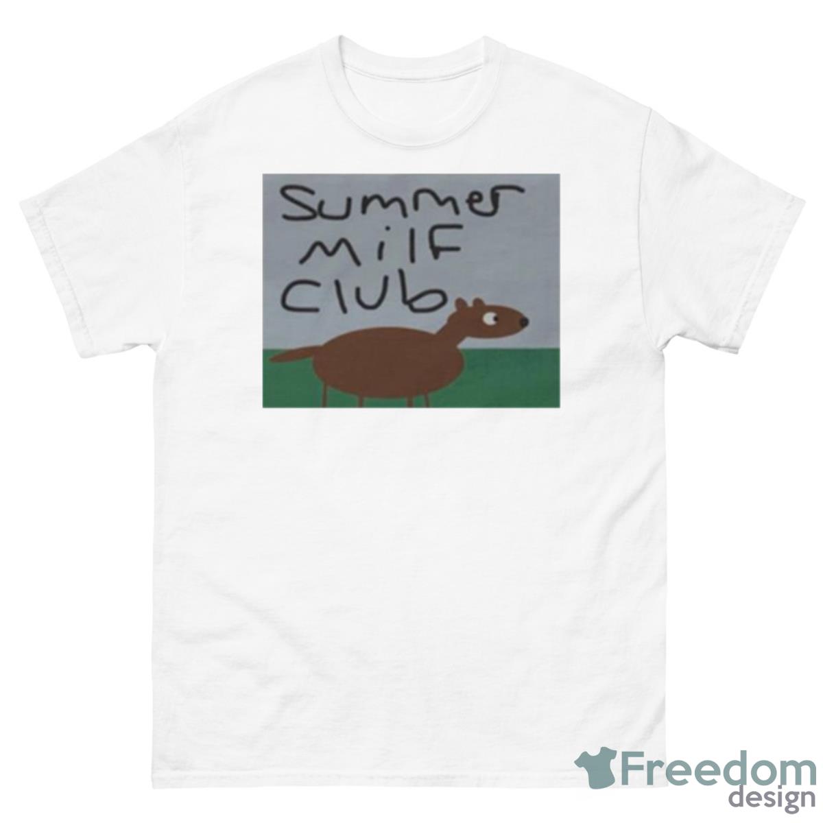 Summer Milf Club Shirt - 500 Men’s Classic Tee Gildan