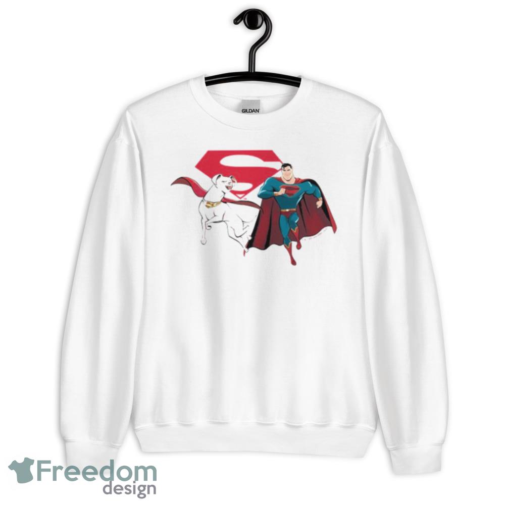 Super Pets Camp Krypto & Superman Shirt - 500 Men’s Classic Tee Gildan