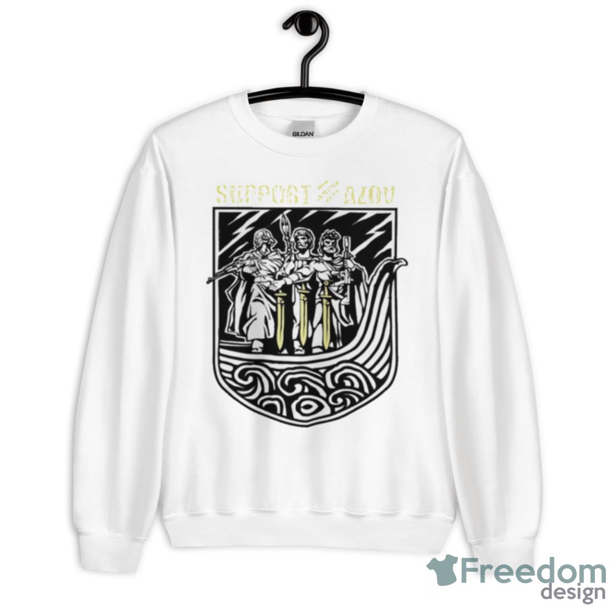 Support Azov Shirt - Unisex Heavy Blend Crewneck Sweatshirt