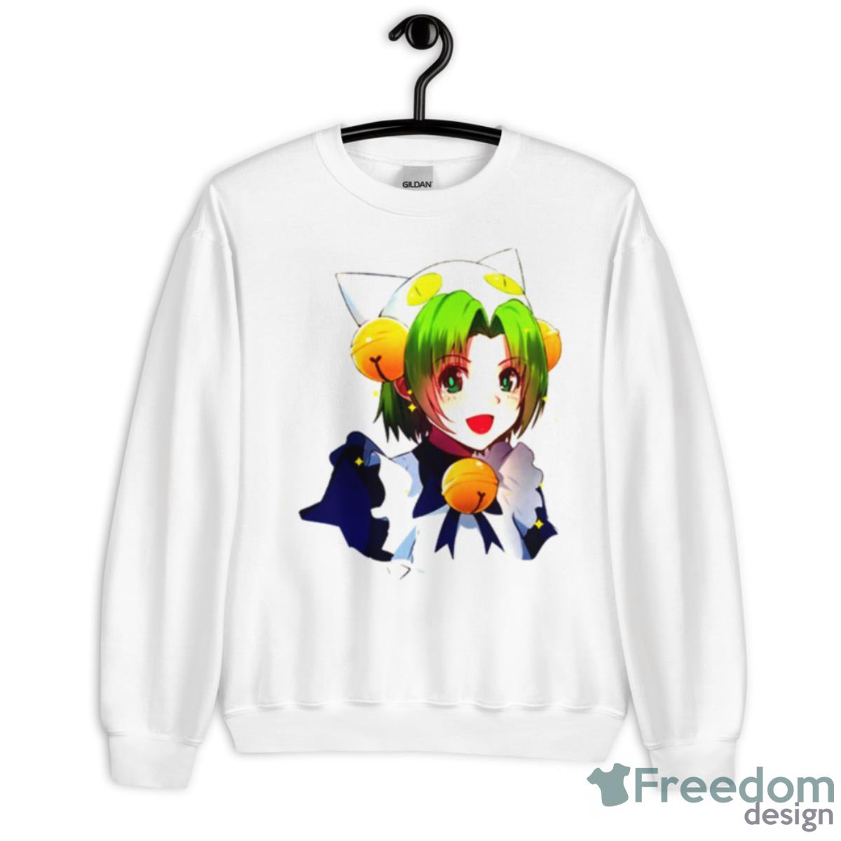 Sweet Dejiko Di Gi Charat Anime Shirt - Unisex Heavy Blend Crewneck Sweatshirt