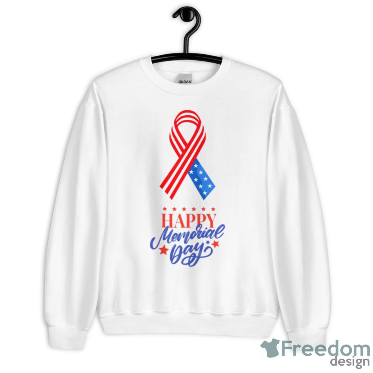 Symbol Happy Memorial Day 2023 Shirt - Unisex Heavy Blend Crewneck Sweatshirt