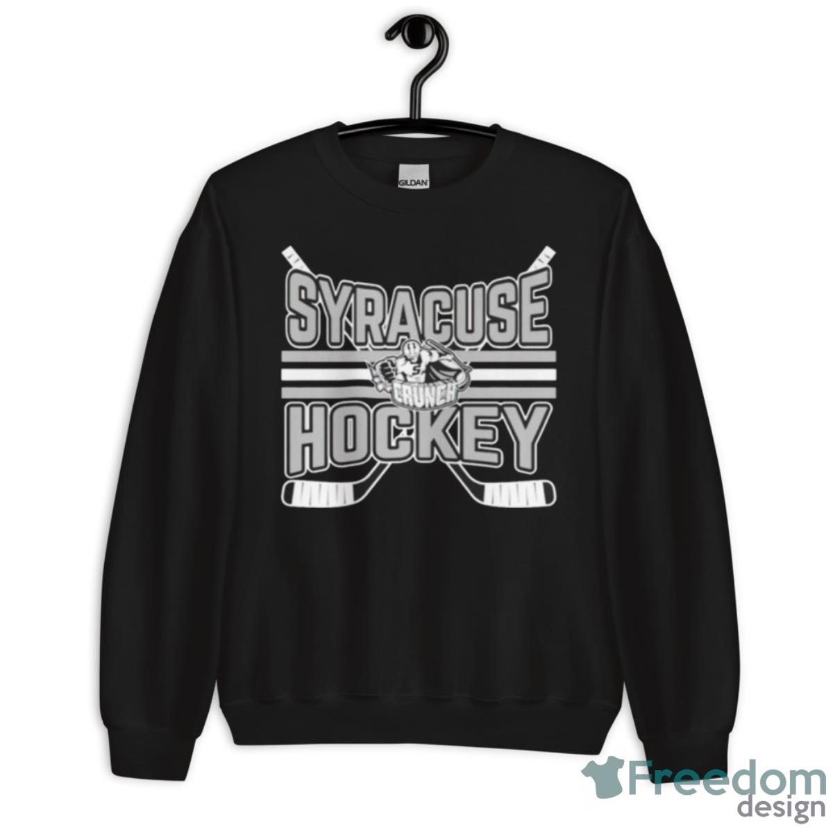 Syracuse Crunch Hockey Royal Youth Logo Shirt - Unisex Crewneck Sweatshirt