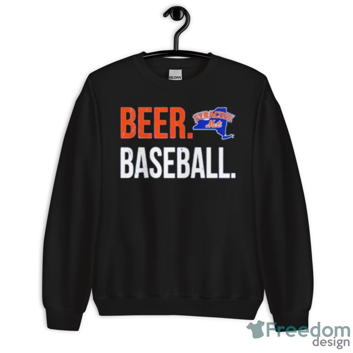 Syracuse Mets Royal Beer Baseball Shirt - Unisex Crewneck Sweatshirt