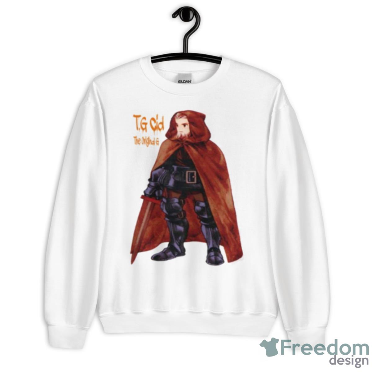 T G Cid Orlandu Final Fantasy Tactics Shirt - Unisex Heavy Blend Crewneck Sweatshirt