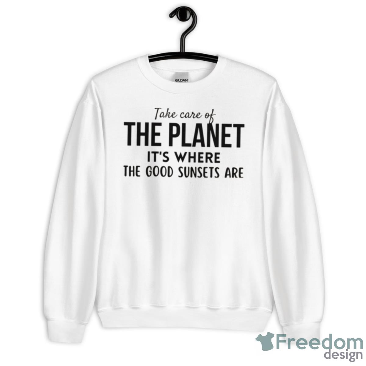 Take Care Of The Planet Defenders Of The Earth shirt - Unisex Heavy Blend Crewneck Sweatshirt