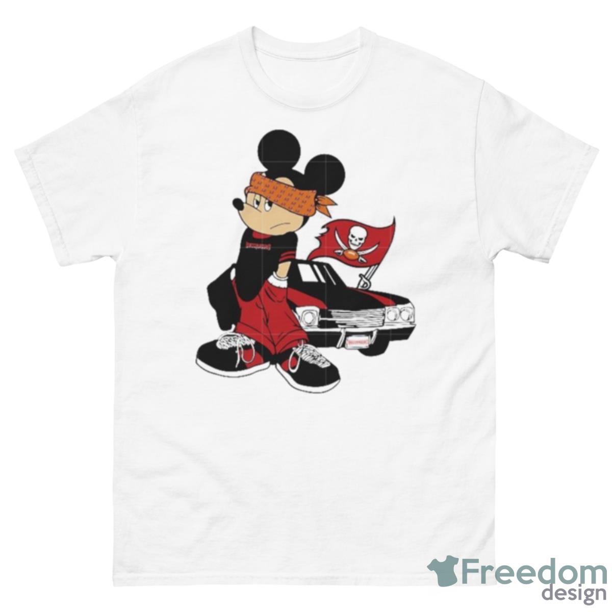 Tampa Bay Buccaneers Gangster Mickey Mouse Shirt - 500 Men’s Classic Tee Gildan