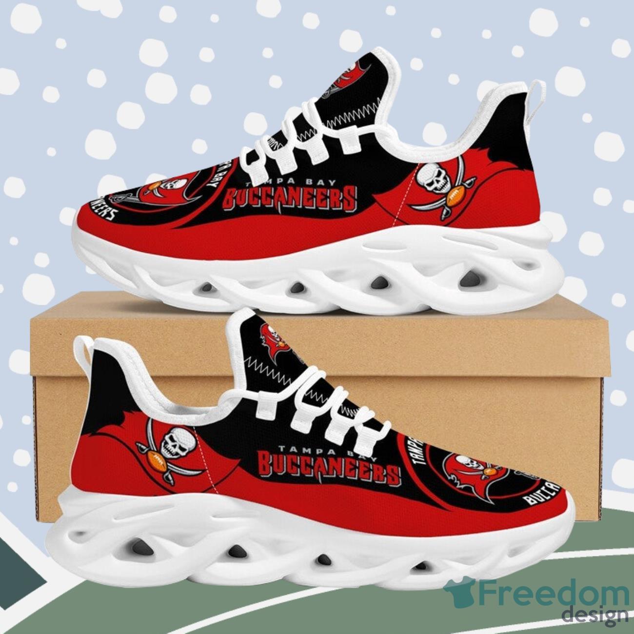 Tampa Bay Buccaneers Max Soul Sneakers Running Shoes NFL Gifts Product Photo 1