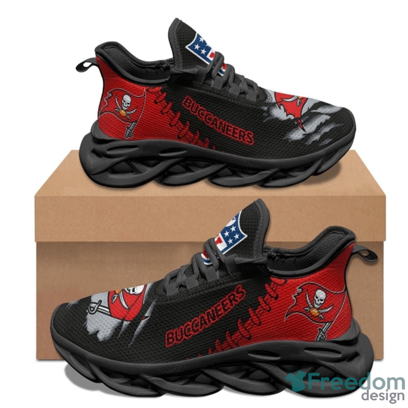 Tampa Bay Buccaneers NFL Max Soul Sneakers Running Shoes Product Photo 2