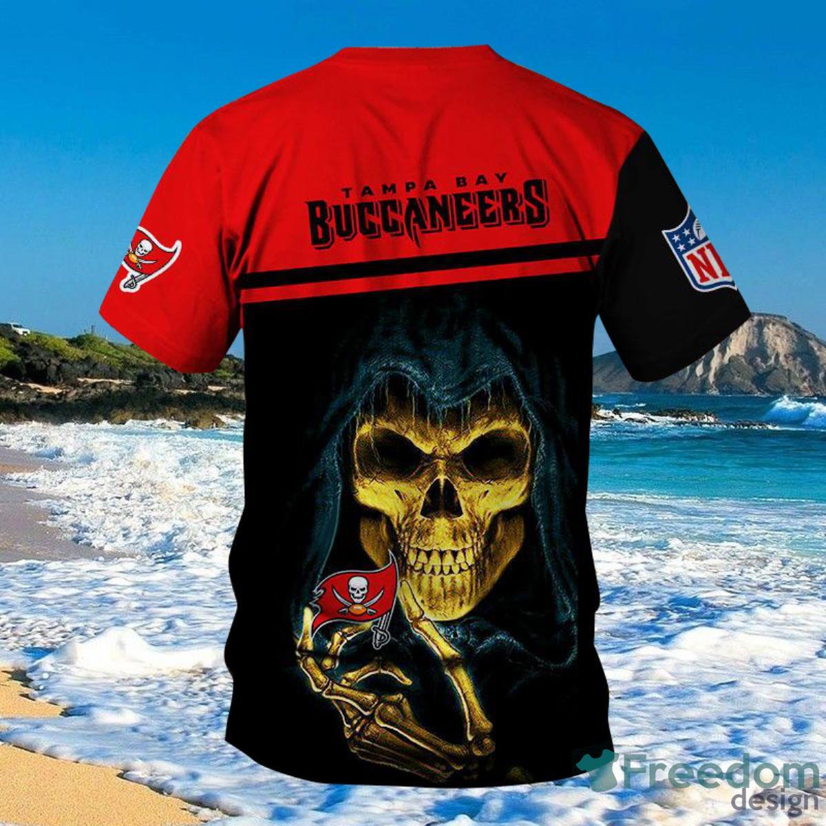 Tampa Bay Buccaneers NHL Shirts 3D Hand Skull For Men And Women Product Photo 1