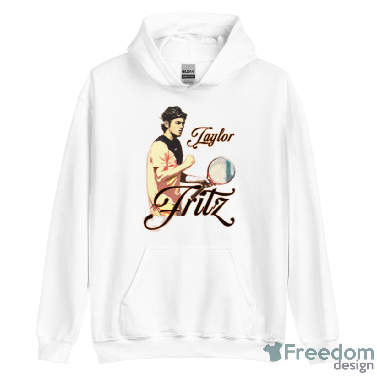 Taylor Fritz Us Tennis Design Shirt - Unisex Heavy Blend Hooded Sweatshirt