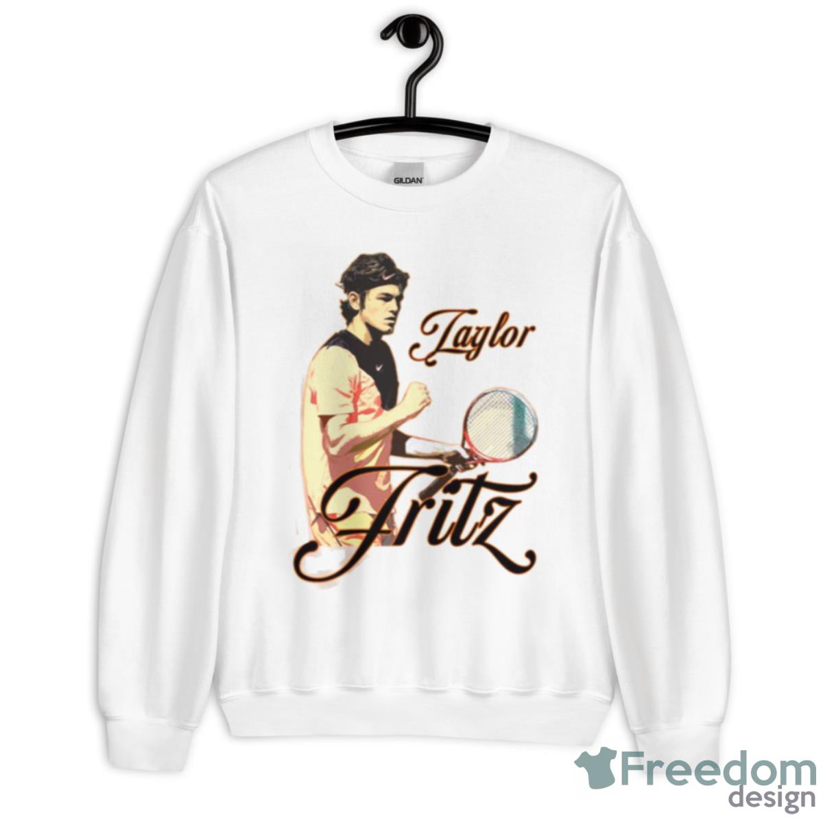 Taylor Fritz Us Tennis Design Shirt - Unisex Heavy Blend Crewneck Sweatshirt