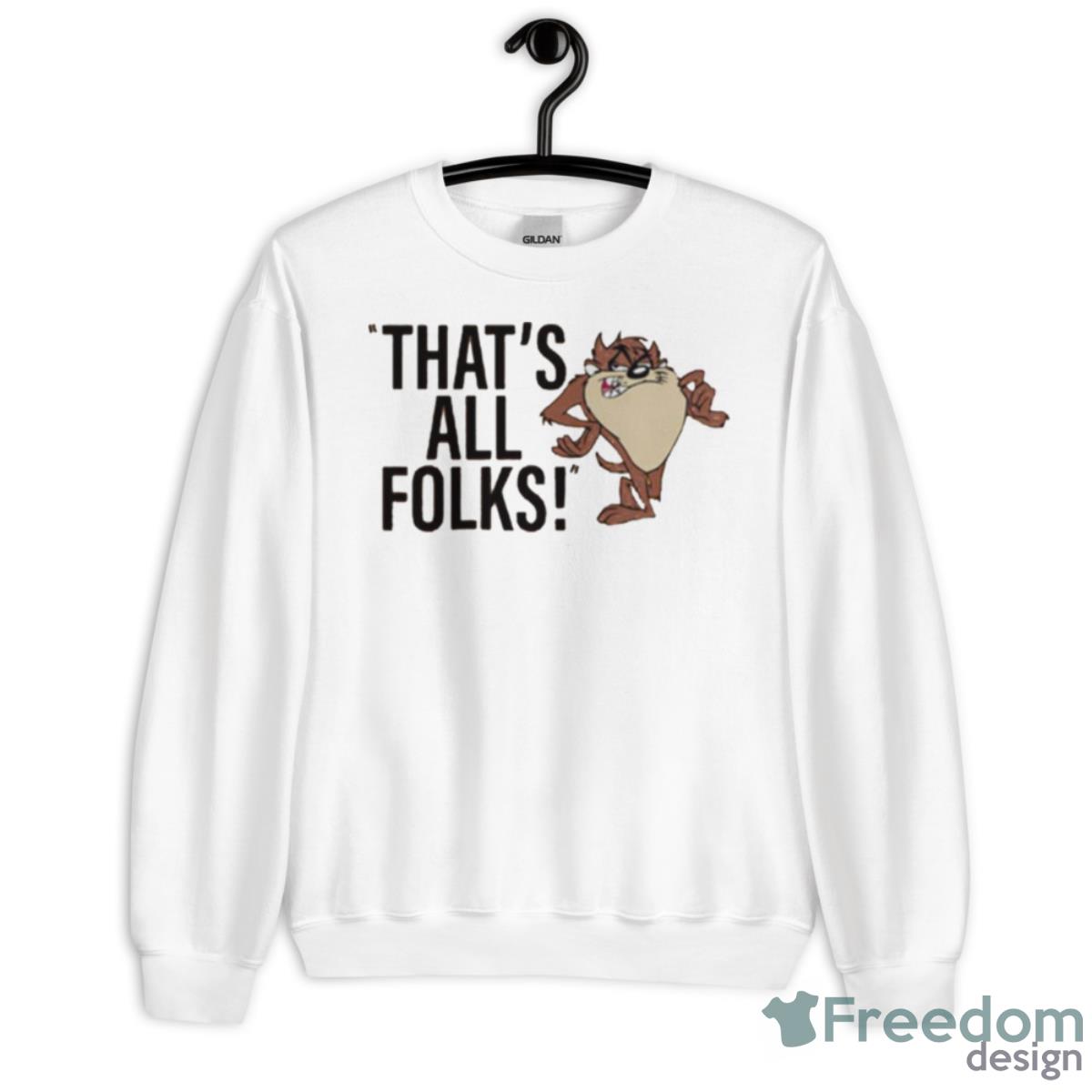 Taz that’s all folks T shirt - Unisex Heavy Blend Crewneck Sweatshirt